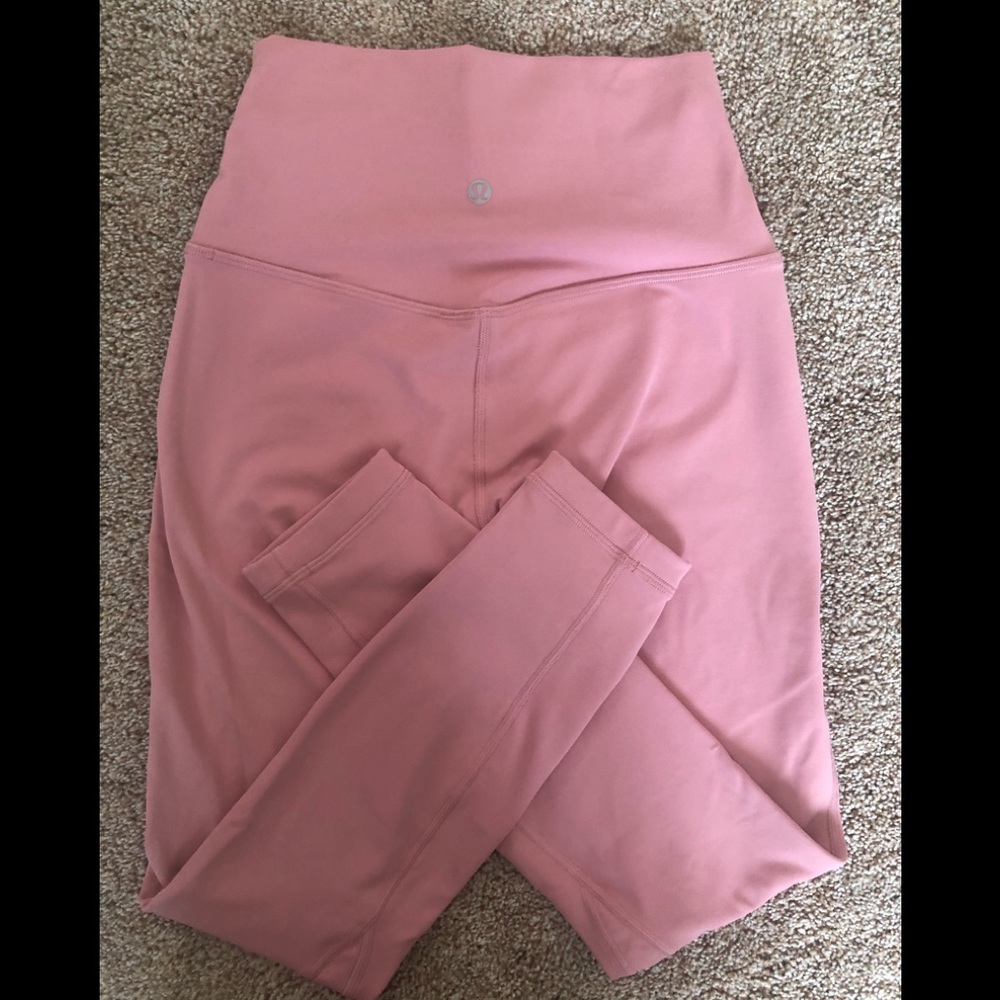 Lululemon Pink Puff Align 25” Leggings